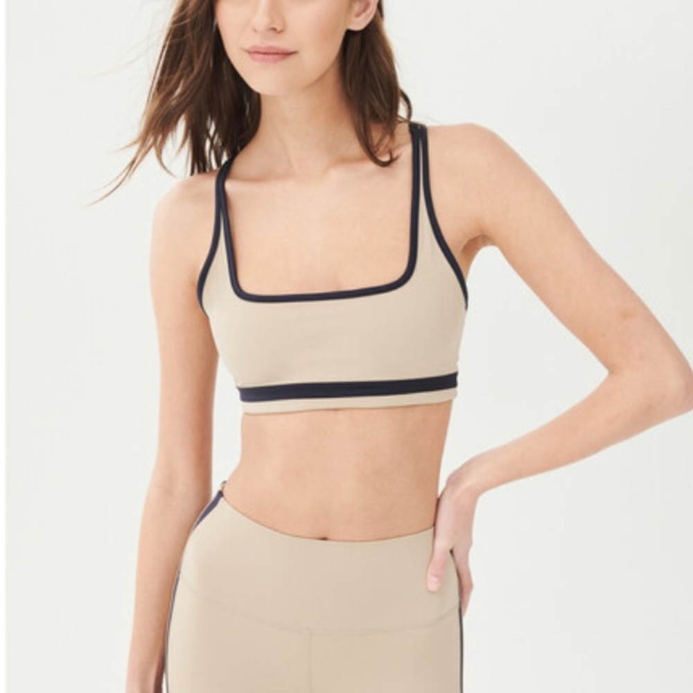 Splits59 BIANCA RIGOR HIGH SUPPORT SQUARE NECK SPORTS BRA - medium